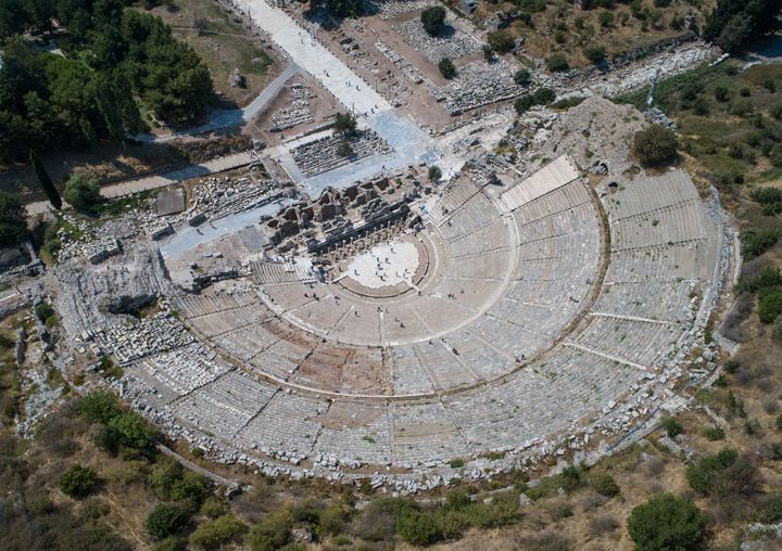 Fotoğraflarla Efes antik kentine görsel yolculuk