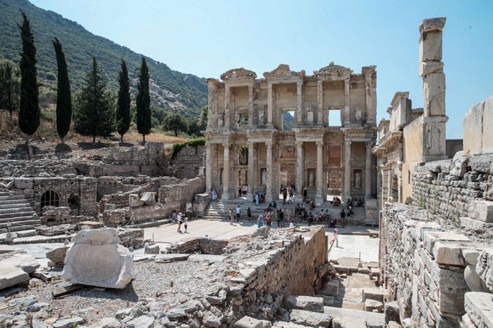 Fotoğraflarla Efes antik kentine görsel yolculuk