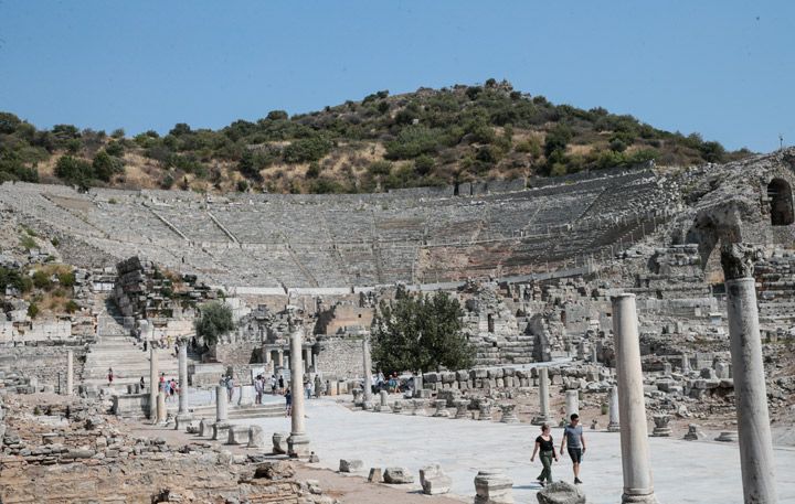 Fotoğraflarla Efes antik kentine görsel yolculuk