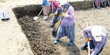 Trakyalı kadınların 5 yıldır ter döktüğü arkeoloji kazısı bitiyor