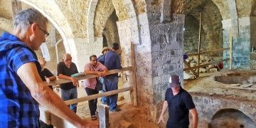 Yafa şehrinde Osmanlı devri sabun fabrikası ve mahzenler bulundu