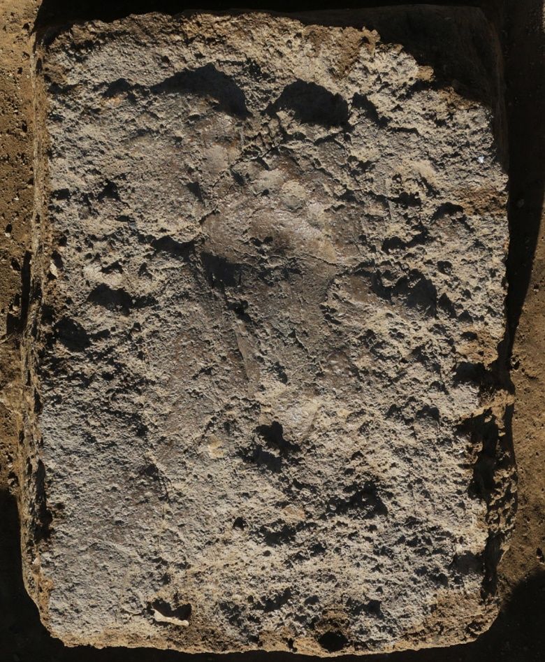 Van Kalesinde bulunan Urartu ayak izi