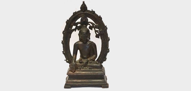 Hindistan'dan çalınan tarihi Buda heykeli Londra'da bulundu