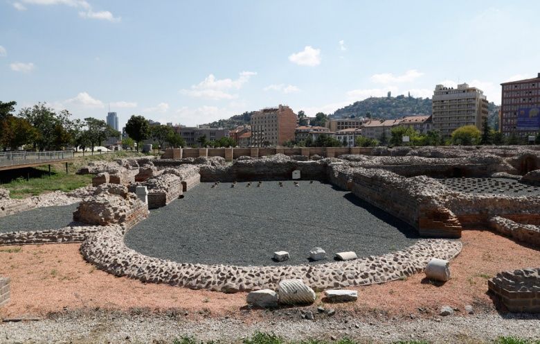 Ankara Roma Hamamı Açık Hava Müzesi ve Ören Yeri