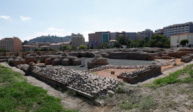 Ankara Roma Hamamı Açık Hava Müzesi ve Ören Yeri