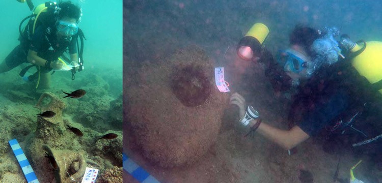 Alanya'da 2 bin yıllık 2 batık gemi bulundu