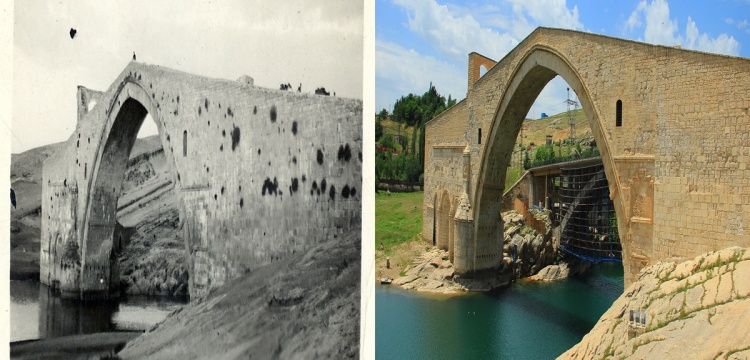 Aynı kadrajdan Diyarbakır'ın yüzyıl öncesi ve bugünü