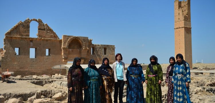 Kadın arkeolog Harranlı kadınlarla çalışmaktan mutlu