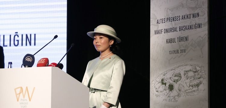 Prenses Akiko Mikasa, Prens Mikasa Vakfı Onursal Başkanı oldu