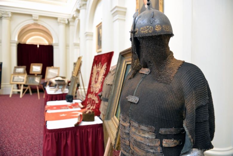 Victoria Eyalet Parlamentosunda açılan Türk Tarihi Sergisinden kareler