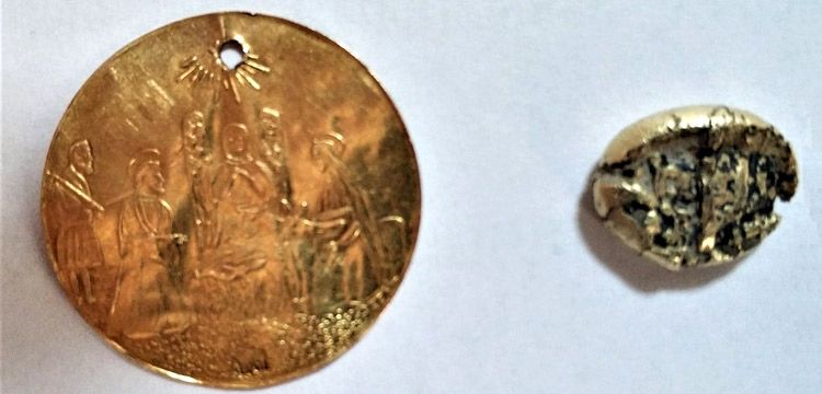 Tarihi eser operasyonunda 2.600 yıllık altın lidya sikkesi yakalandı