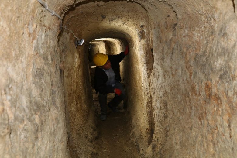 Yozgat'ın Boğazlıyan ilçesindeki Özler Yeraltı Kenti