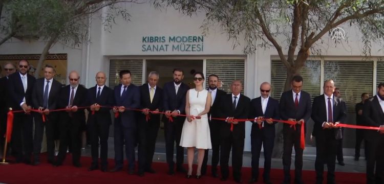 Lefkoşada Kıbrıs Modern Sanat Müzesi açıldı