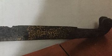 Çarşambada tarihi Anadolu Selçuklu kılıcı yakalandı