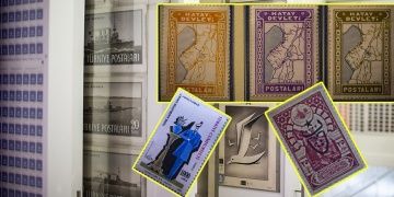 PTT Pul Müzesinde tarihi pullar üzerinden okumak mümkün