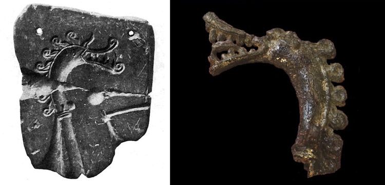 Vikinglerin ejderha motifli kalıpla ne döktüğü 130 yıl sonra anlaşıldı