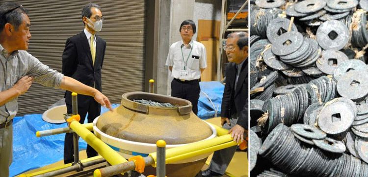 Biggest hauls of medieval coins ever discovered in Japan