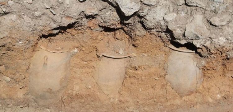 Hattuşa arkeoloji kazılarında 75 tane küp bulundu
