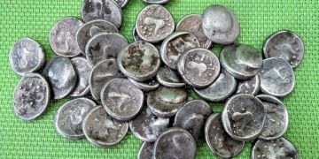 Slovakyadaki arkeoloji kazısında 40 gümüş Kelt sikkesi bulundu