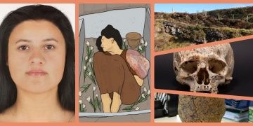 4250 yıl önce İskoçyada ölen kadının yüzü muhtemelen böyleydi