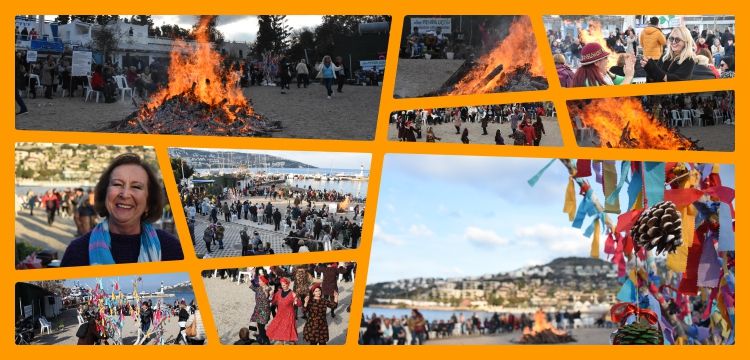 Bodrum'da Nartugan ateşi yakıldı hayat ağacına çaput bağlandı