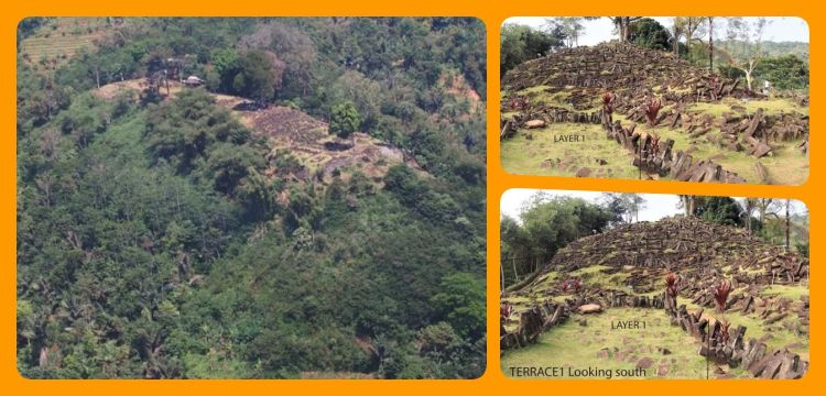 Endonezya'da piramidi andıran tapınak kalıntısı keşfedildi