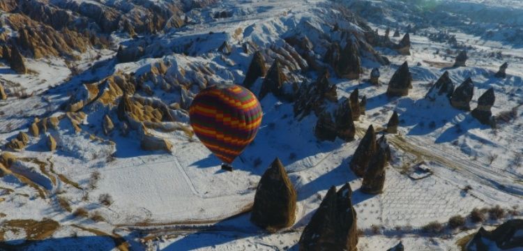 Kapadokya, 8 ayda 2 milyon ziyaretçi sayısını aştı