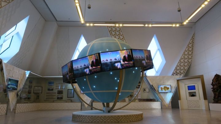 Kazakistan'ın 21. yüzyıl Piramidi: Barış ve Uyum Sarayı