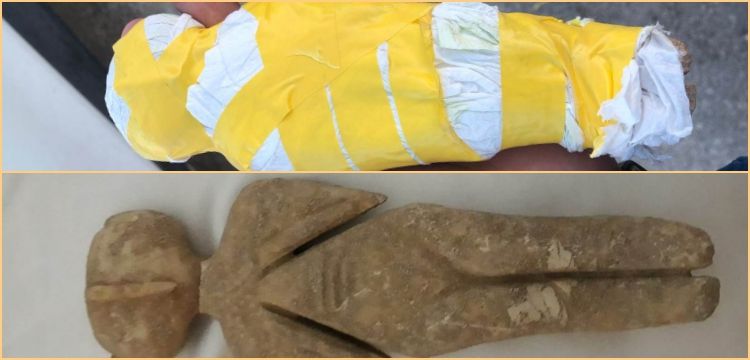 Balıkesir'de 'Yıldız Avcısı' heykeli yakalandı