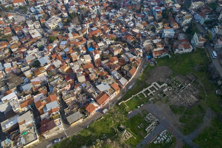 İzmir'de Antik Çağ 'Fun'larına ait heykeller bulundu