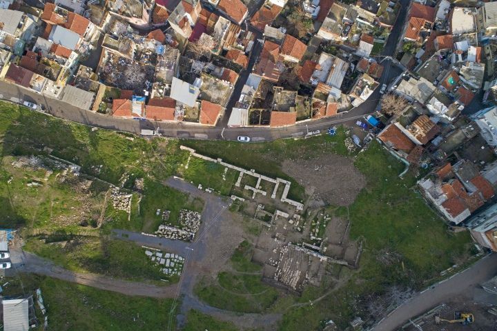 İzmir'de Antik Çağ 'Fun'larına ait heykeller bulundu