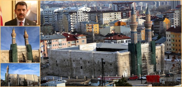 Sivas'ın mimari şaheseri Gök Medrese'nin restorasyon çilesi bitti