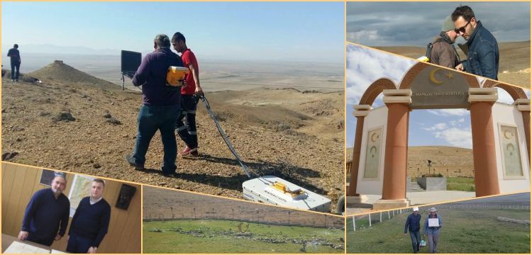 Sakarya Savaşı Şehitlerinin mezarları yer radarı ile tespit ediliyor