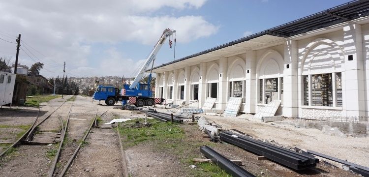 Hicaz Demiryolu Müzesi binası Amman'da TİKA tarafından yapılıyor