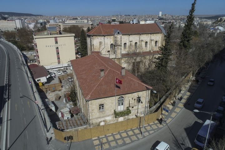 İşte Gaziantep'te Anadolu Arkeoloji Enstitüsü olacak tarihi bina