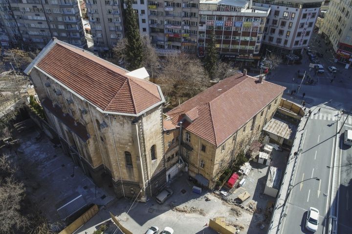 İşte Gaziantep'te Anadolu Arkeoloji Enstitüsü olacak tarihi bina