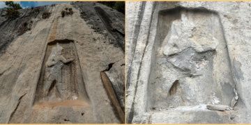 Üç bin yıllık Hitit anıtı Karabel Kaya Kabartması böyle parçaladı