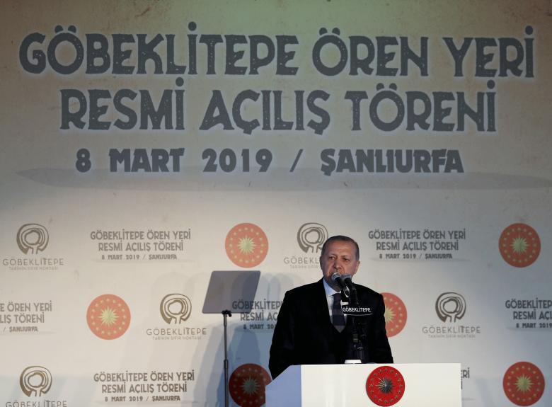 Cumhurbaşkanı Erdoğan Göbeklitepe Arkeolojik Kazı alanını gezdi