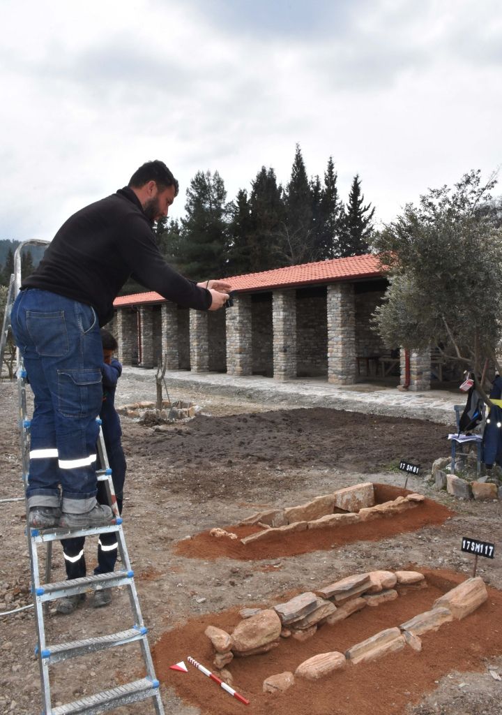 Gladyatörler kenti Stratonikeia'nın antik lahitleri özel alanda sergilenecek