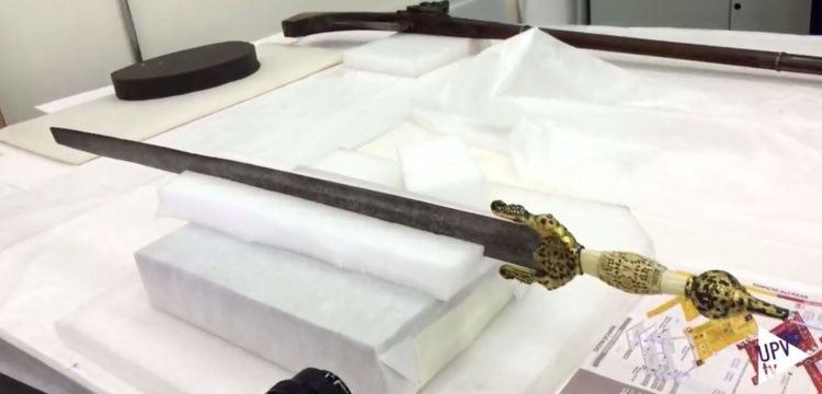 Endülüslü Komutan Ali Atar'ın kılıcı 3D yazıcı ile yeniden üretildi