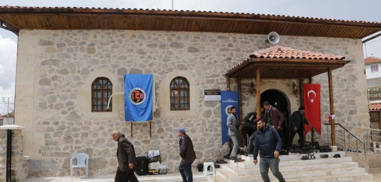 Kalemişleri barındıran tarihi Tekkeyenicesi köyü camisi restore edildi