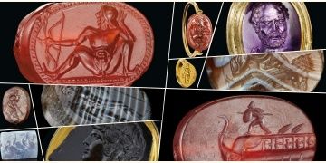 Getty Museum acquired a group of seventeen ancient engraved gems
