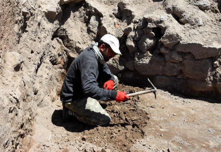 Büklükale arkeoloji kazılarında Hititlere ait 9 yapı katı tespit edildi