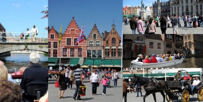 Turistlerin çokluğundan rahatsız olan kent: Bruges