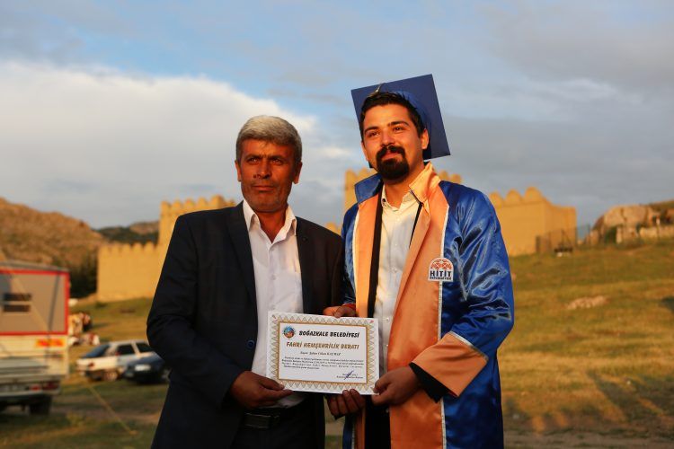 Hitit Üniversitesi Arkeoloji Bölümü 2019 yılı mezuniyet töreni