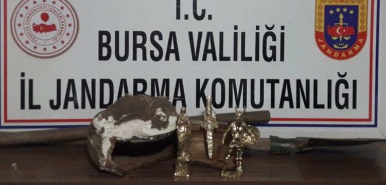 Tarihi eser dolandırıcılığının ünlü üçlüsü bu kez Bursa'da yakalandı