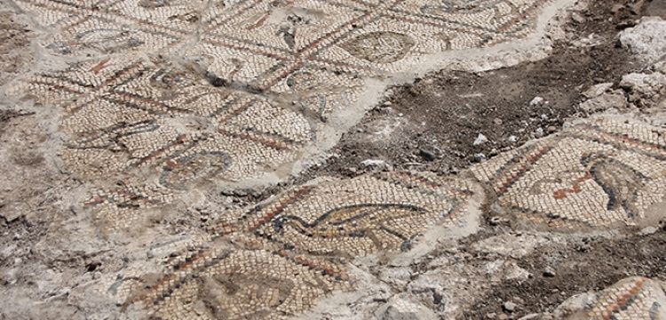 Antakya Hipodromu'ndaki kazılarda mozaik parçaları bulundu