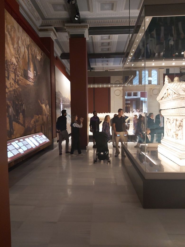 İstanbul Arkeoloji Müzeleri'nin tadilatı biten kısmı ziyarete açıldı