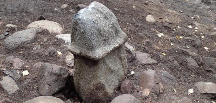 İsveç'te Bronz Çağı'ndan kalma fallus şeklinde taş bulundu