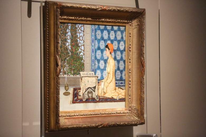 Osman Hamdi Bey’in Kur’an Okuyan Kız tablosu British Museum’da